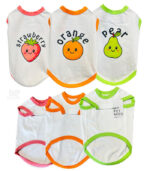 لباس سگ و گربه تاپ مدل fruits - Image 4
